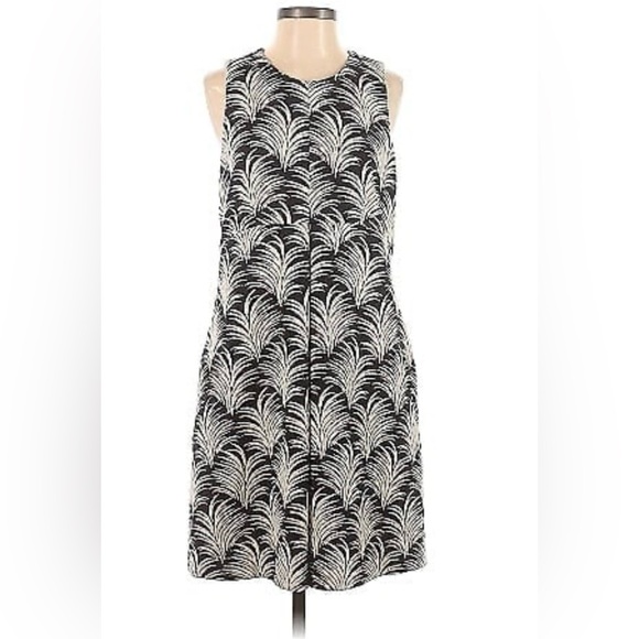 RACHEL Rachel Roy Dresses & Skirts - Rachel Roy Black & White Palm Leaf Print Dress Size L NWT